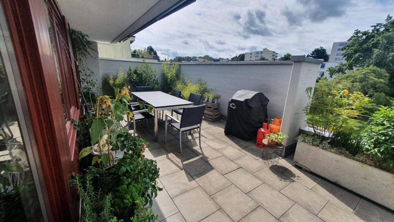 Apartmán Cosi - Komfortables Privatzimmer Mit Grosser Terrasse Und Parkplatz Kreuzlingen Exteriér fotografie